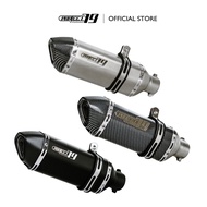 PROJECT79 MUFFLER UNIVERSAL MINI QPM05SV/CCB/BK MODIFICATION TABUNG - MT15 MT25 FZ150 YAMAHA LC135 R