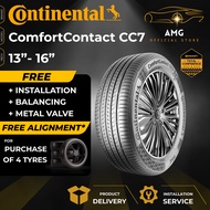 Continental ComfortContact 7 CC7 Car Tyre (FREE INSTALLATION/DELIVERY) 13 14 15 16 Inch Tayar Kereta