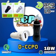 Car Charger Chas Car Charger DAP D-CCP0 Qualcomm Fast Charging 18w Led Light