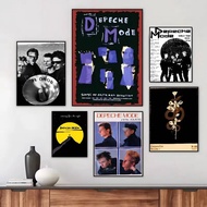 HOT Movie Depeche Mode Singer poster art HD canvas advanced aesthetic Paper  Art for Living Room Off