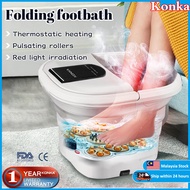 自动足浴按摩机 Electric Foot Massage Machine Detox Spa Foldable Foot Bath 折叠 足浴盆 自动 按摩 折叠泡脚桶 泡脚 折叠足浴盆 折叠泡脚盆 足浴 排毒