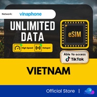 【越南 Vietnam eSIM】【Vinaphone Local eSIM】【Unlimited Data】Vietnam eSIM Vietnam Travel eSIM Vinaphone eS