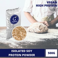 Isolated Soy Powder - 500G (emulsifier, vegan protein, high protein, beverages, vegan meat)