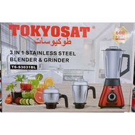 TOKYOSAT High quality 3 in 1 stainless steel blender TS-3031