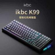 Ikbc Wireless Bluetooth Mechanical Keyboard Customized k99/k87 Three-Mode RGB Boys Gaming Dedicated 