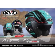 HELMET KYT NFJ DOUBLE VISOR PETRONAS SRT 2.0 LIMITED EDITION