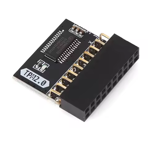 TPM 2.0 20 Pin Motherboard Card Replacement Part Module Motherboard 20-1 Pin Encryption Security Mod