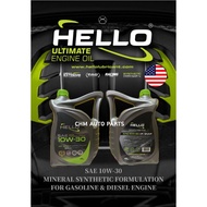 [BRAND HELLO] PERFORMANCE ENGINE OIL MINERAL 10W30 MINERAL SYNTHETIC