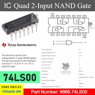 [Original TI Brand] 74LS00 SN74LS00N (DIP14)