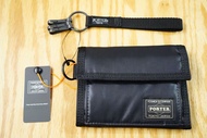 Porter Capsule Wallet 555-06440 日本吉田三摺銀包 黑色 Made in Japan