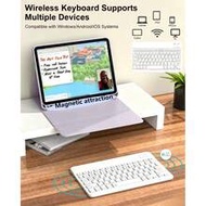 Tablet Protective Case With Magnetic Bluetooth Keyboard, Keyboard Leather Sleeve Compatible With Hon