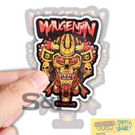 SAMURAI WUGENJIN Glossy Laminated Vinyl Sticker