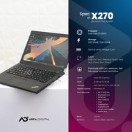 Lndr- Laptop Lenovo Thinkpad X270 Core I5 Gen 6 Ram 8Gb Ssd 256Gb