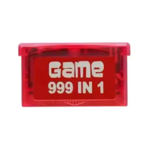 999 in 1 combo Multi Cartridge Card for GBA SP GBM NDS NDSL DS Lite English Console Accessories Game