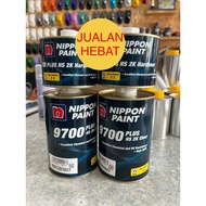 Nippon Clear 9700 Plus High Solid 2K Clear 2:1 1set Clear and hardener