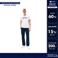 Tommy Hilfiger กางเกงขายาว ผู้ชาย รุ่น DM0DM20289 C1G - สีน้ำเงิน ทรง Regular Fit