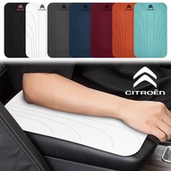 1pcs Suede Car Armrest Pad Car Center Console Pad Car Interior Accessories for Citroen C1 3 6 BX CX 