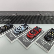 MJ 1: 64 Ferrari F9XX Convertible Version MANSORY Version Simulation Alloy Car Model