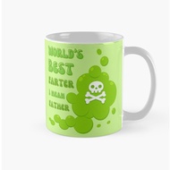 Glass Mug | Gift | Hampers | Worlds best farter i mean father Coffee Mug