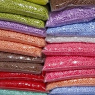 [DZ] 4mm Pearl Beads Sand Sequins PER PON