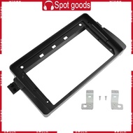WIN 2 Din Stereo Radio Panel 9inch Car Radio Fascia Panel for E46 Dashboard Mounting Panel Kit Repla