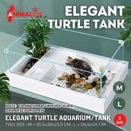 Aquarium Kura Kura Elegant /Tank Kura Kura / Kandang Kura Kura Elegant