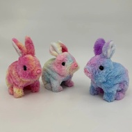 [พร้อมส่ง]มีเสียงร้อง เดินได้ ตุ๊กตากระต่าย ของเล่นสำหรับเด็ก กระต่ายของเล่น ขนนุ่ม