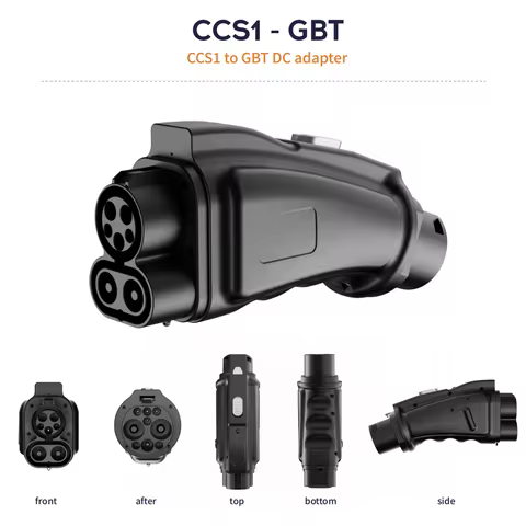 Hot Selling CCS1 to GB/T EV Converter Adapter DC 250A 1000V CCS1 to GBT Electric Vehicle Fast Chargi