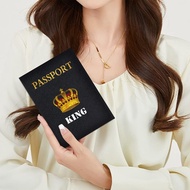 Leather Passport Cover Protection Passport Holder Credit Card IC Travel Passport Cover Elegant PU Pa