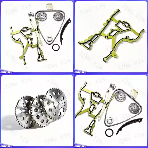 Custom for OE 13024CK80A 13021CK80A Timing Chain Kit MR20DE M4R 2.0L L4 DOHC 16V 162+64 Links Engine