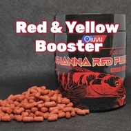 Qiuyu  Channa Red Plus Growth Colour Naik Warna 高蛋白雷龙专食饲料 Boost Growth Enhance Colour Nail Warna Pellet Channa