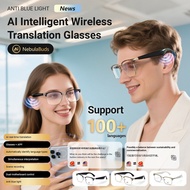 AI Translator Men's Smart Glasses, Bluetooth Glasses with Voice Assistant