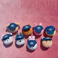 KARMA SKZOO Ballcap Plush Keyring – Felix BbokAri Hat Pendant, Wolf Chan & Leebit