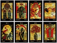 Gothic Lenormand Cards. Madame Lenormand Oracle. Lenormand Fortune Telling and Divination Cards