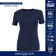 [Special Collection] Tommy Hilfiger เสื้อยืด ผู้หญิง รุ่น 76J4869 FAP - สีน้ำเงิน