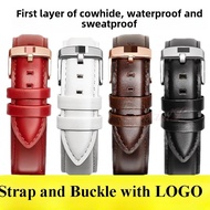 Universal Leather Strap Watch Bracelet 12/13/14/17/18/19/20/22mm Genuine Leather Watch Band