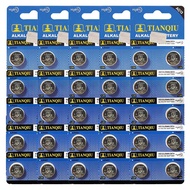 50 357 Alkaline Watch Batteries LR44 AG13 SR44W Battery TIANQIU 50 357 Alkaline Watch Batteries LR44