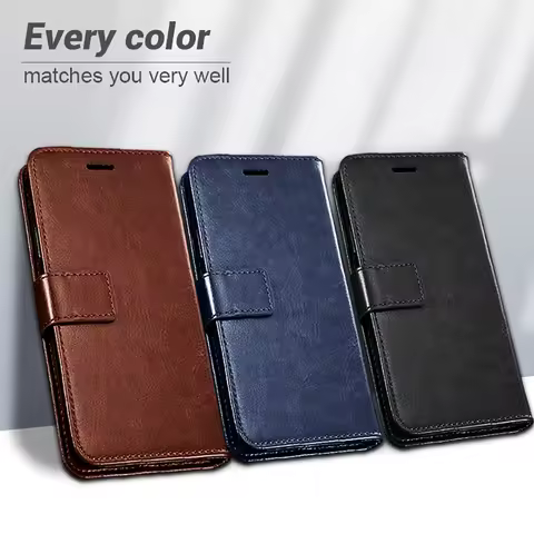 For Xiaomi Poco F5 Pro Case Book Style Leather Flip Wallet Cover Poco X3 X4 X5 Pro F3 F4 F5 GT NFC M
