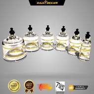 Premium Cupping Cup Raja Cupping RB Heat Resistant High Quality with RB Cupping Pump Variations