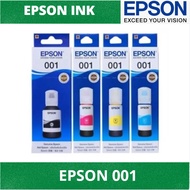 Epson 001 Original Ink Bottle Black Cyan Magenta Yellow for  L4160 L4150 L6160 L6170