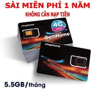 [ GIÁ SỐC ] Sim 4G Vinaphone D500 Trọn Gói 1 Năm Hàng Xịn Giá Rẻ  - BẢO HÀNH 1 ĐỔI 1 FREESHIP - CHƯA