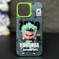 เคส IQOO 13 12 5G เคส iQOO Z9 Z9X 5G กันกระแทกลายการ์ตูน Luffy Zoro เคสโทรศัพท์เคลือบพร้อมอุปกรณ์ป้อ