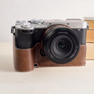 Sony A7C2 Protective Case A7M4 Camera Bag A6400 Leather Case a6700 Base zve10 Case ZVE10II Second Ge