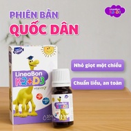 Vitamin D3K2 Lineabon chính hãng an toàn BBShine Vitamin cho bé hấp thu canxi và tăng chiều cao hiệu