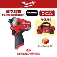 MILWAUKEE M12 FQID SURGE Cordless Brushless Hydraulic Driver Electric Driver Cordless Driver M12FQID