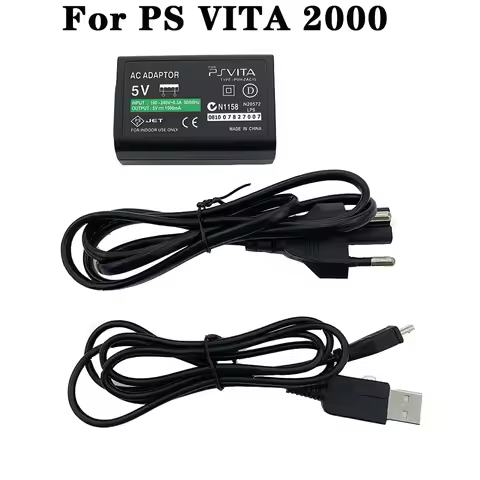 NEW Home Charger Power Supply 5V AC Adapter For PS Vita 2000 USB Charging Cable Cord For PS Vita 200