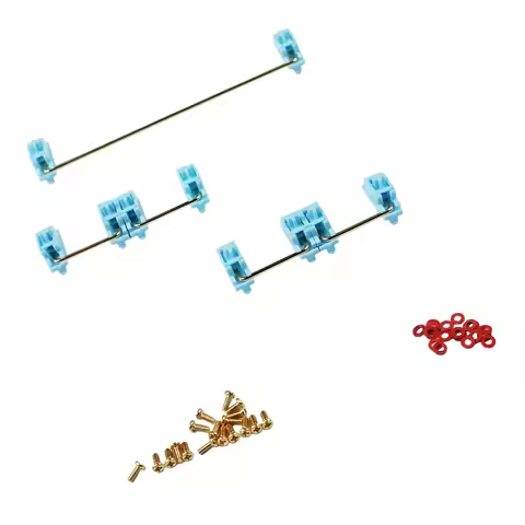 Gold Plated Screw In PCB Stabilizer | PCB Mounted Stabilizers | GH60 KBD75 YMD75 DZ60 GK61 Tofu60 BM