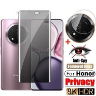 Honor X9c 5G 2024 Private Tempered Glass Anti-Spy Full Cover Screen Protector Anti Peek Privacy Film
