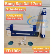 Đèn led tích điện dạng tuýp 3 chế độ sáng thời gian dùng từ 3h trở lên
