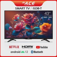 ACE 43" UHD Smart Google TV (Android 12, Netflix, Youtube, Chromecast)